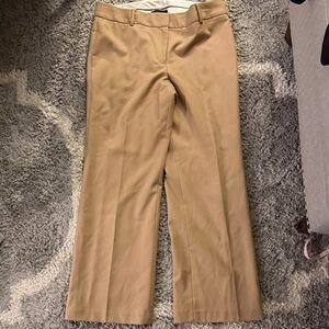 Camel Wool Dress Pants